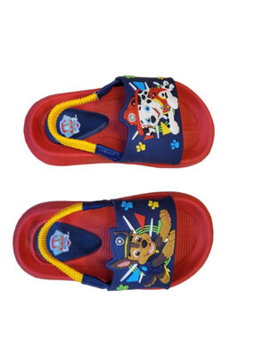Paw Patrol Red Blue Slip-On Sandals
